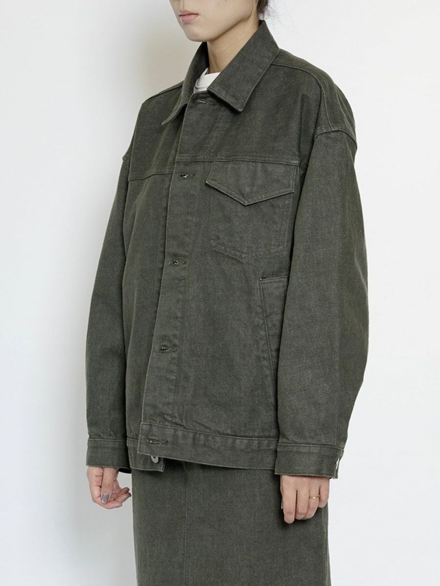 DENIM JACKET[OLIVE] | 1LDK (ワンエルディーケー) 公式サイト