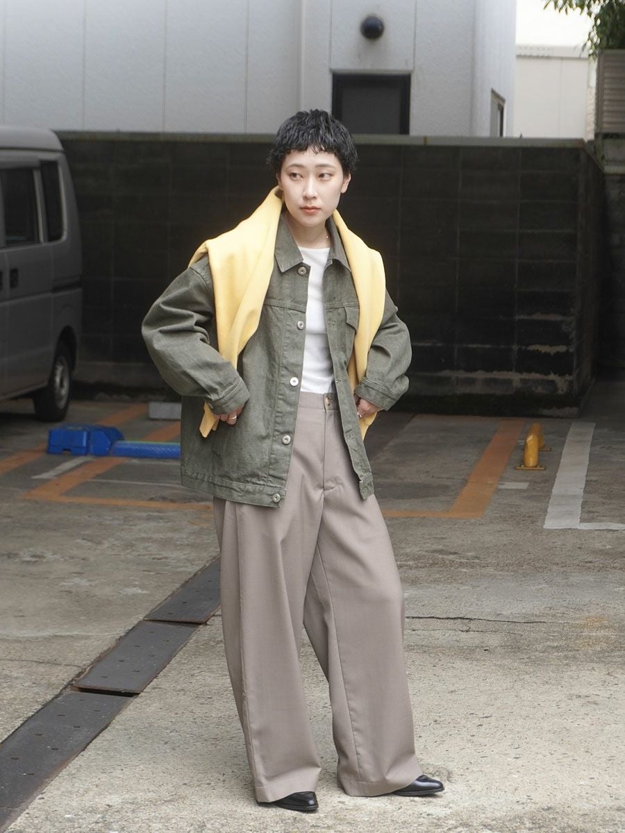 DENIM JACKET[OLIVE] | 1LDK (ワンエルディーケー) 公式サイト