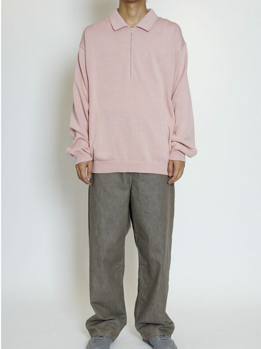 ぐーみん COTTON KNIT HALF ZIP[L.PINK] | 1LDK (ワンエルディーケー) 公式サイト