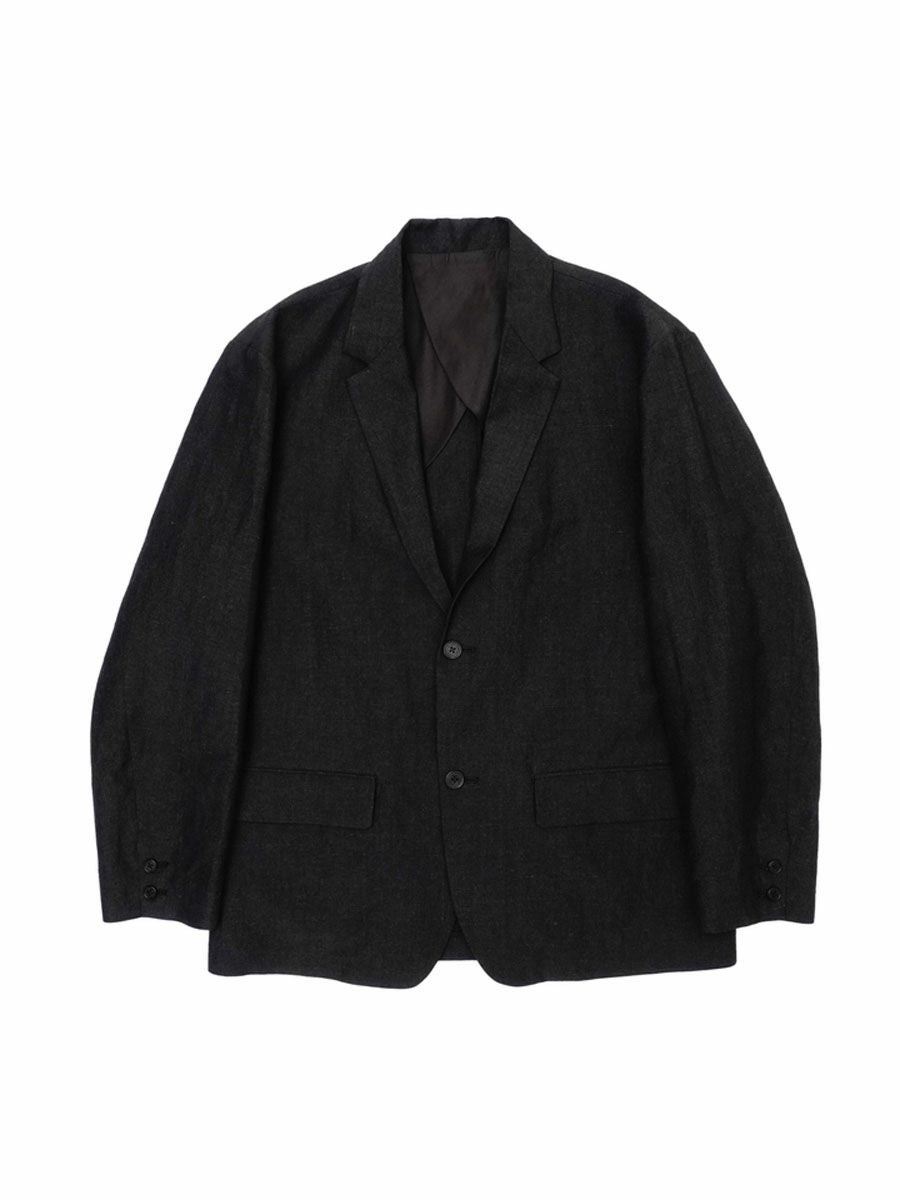 WOOL LINEN 2B JACKET[CHARCOAL] | 1LDK (ワンエルディーケー) 公式サイト