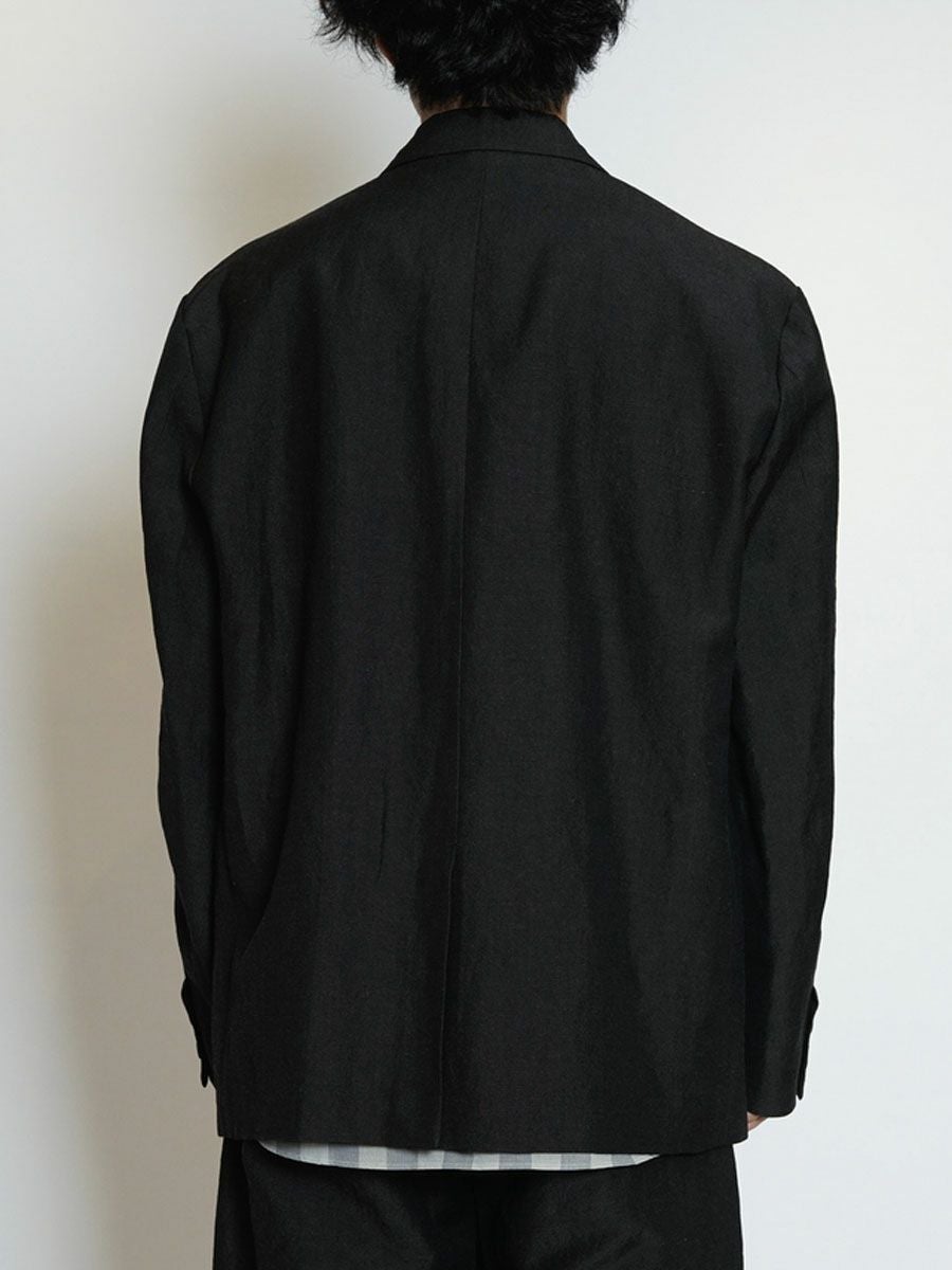 WOOL LINEN 2B JACKET[CHARCOAL] | 1LDK (ワンエルディーケー) 公式サイト