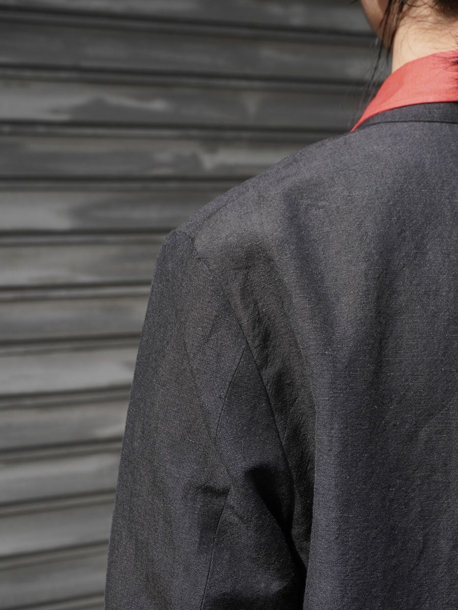 WOOL LINEN 2B JACKET[CHARCOAL] | 1LDK (ワンエルディーケー) 公式サイト