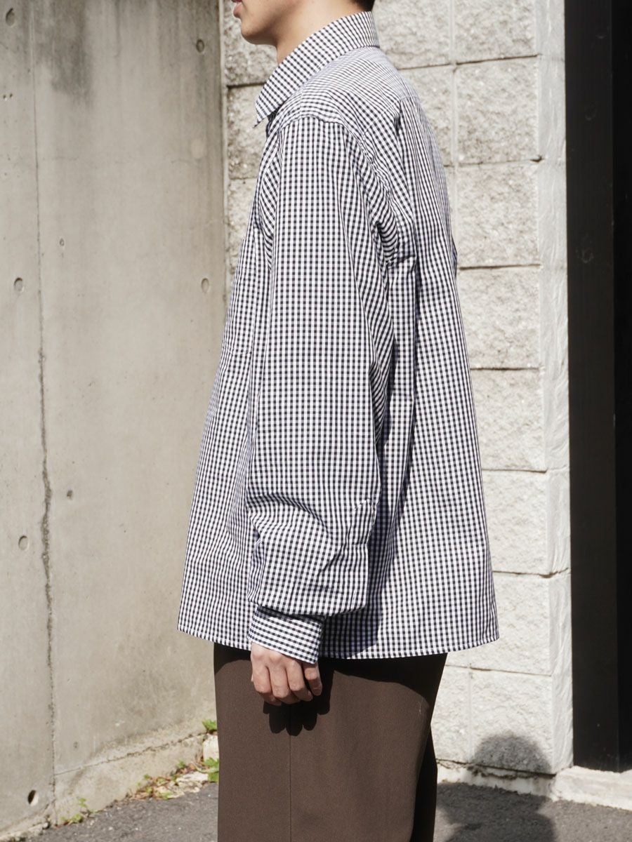 BLACK/WHITEGINGHAM CHECK CAMPO SHIRT[BLACK/WHITEGINGHAM CHECK