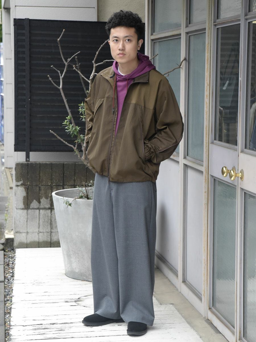 Ventilatied Nylon Blouson[BROWN] | 1LDK (ワンエルディーケー) 公式
