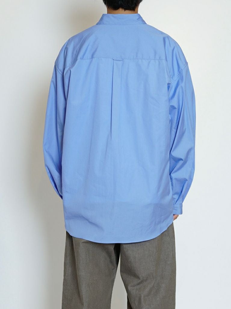 OVERSIZED L/S SHIRT[SAX] | 1LDK (ワンエルディーケー) 公式サイト