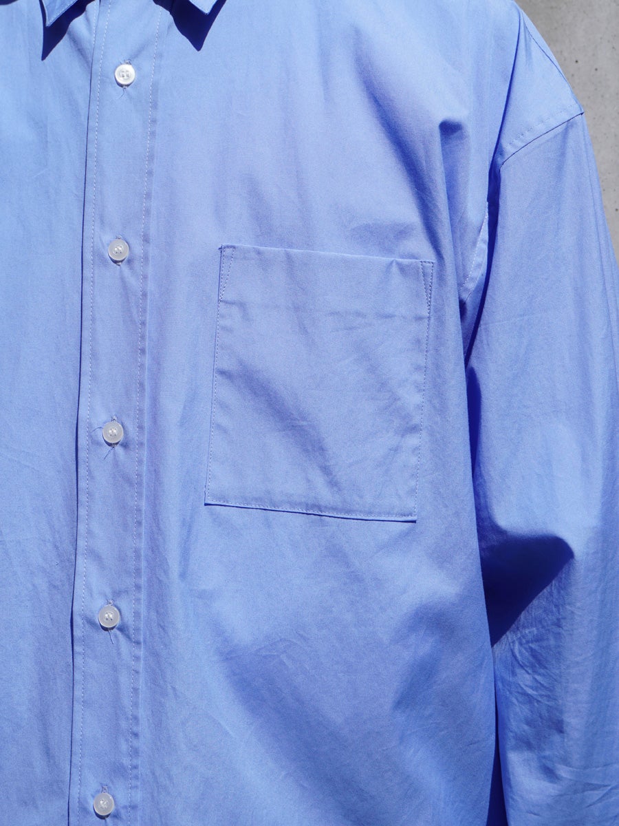OVERSIZED L/S SHIRT[SAX] | 1LDK (ワンエルディーケー) 公式サイト