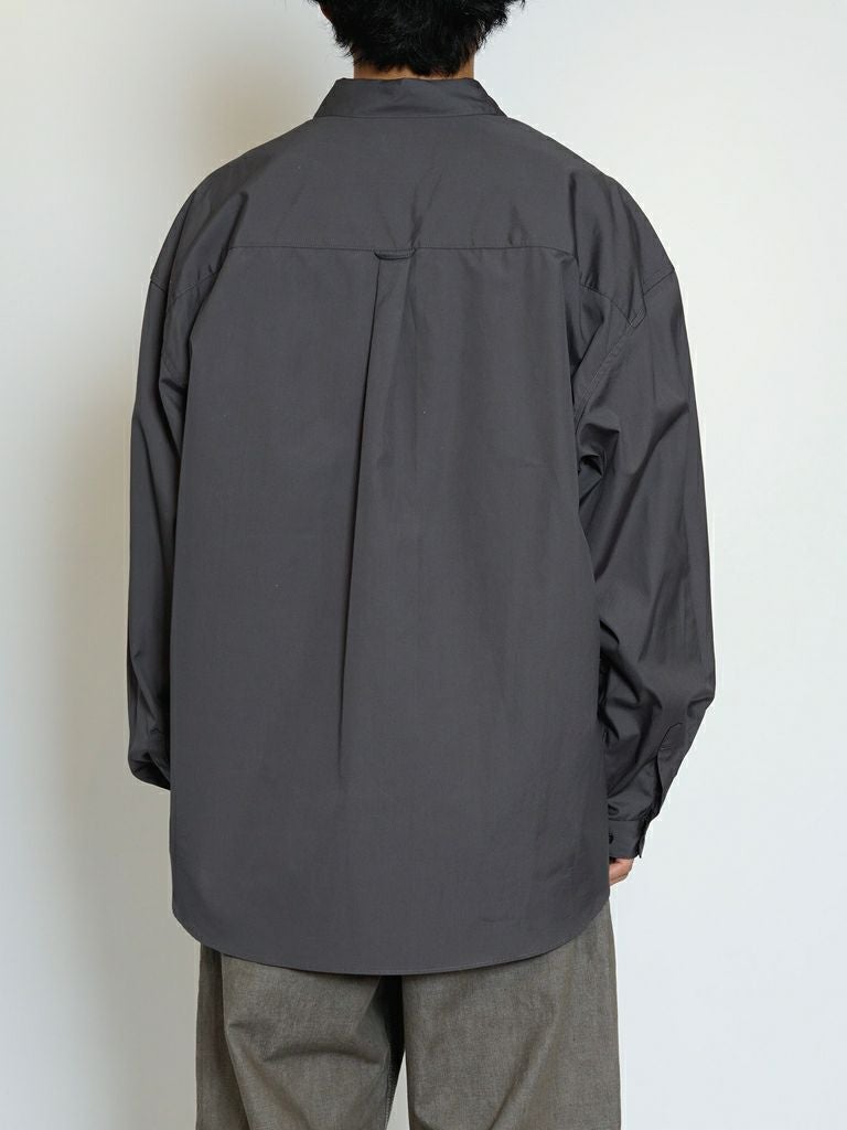 OVERSIZED L/S SHIRT[GRAY] | 1LDK (ワンエルディーケー) 公式サイト