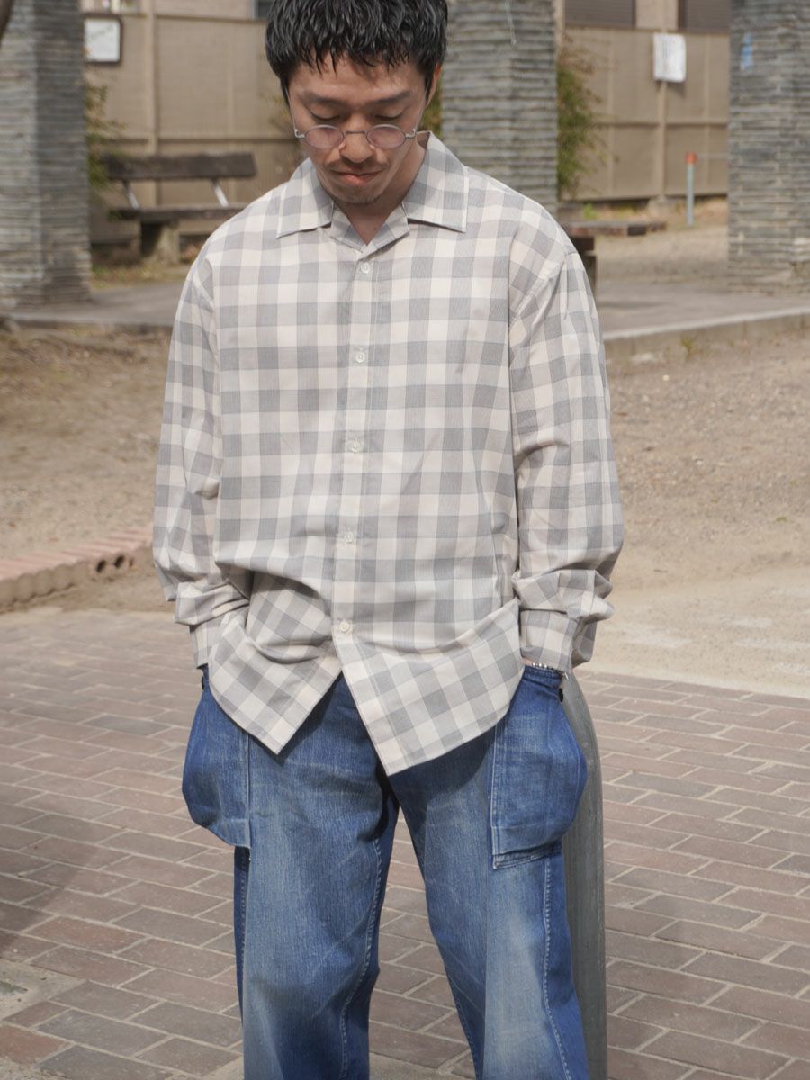ORIGINAL CHECK SHIRTS[BLUE] | 1LDK (ワンエルディーケー) 公式サイト