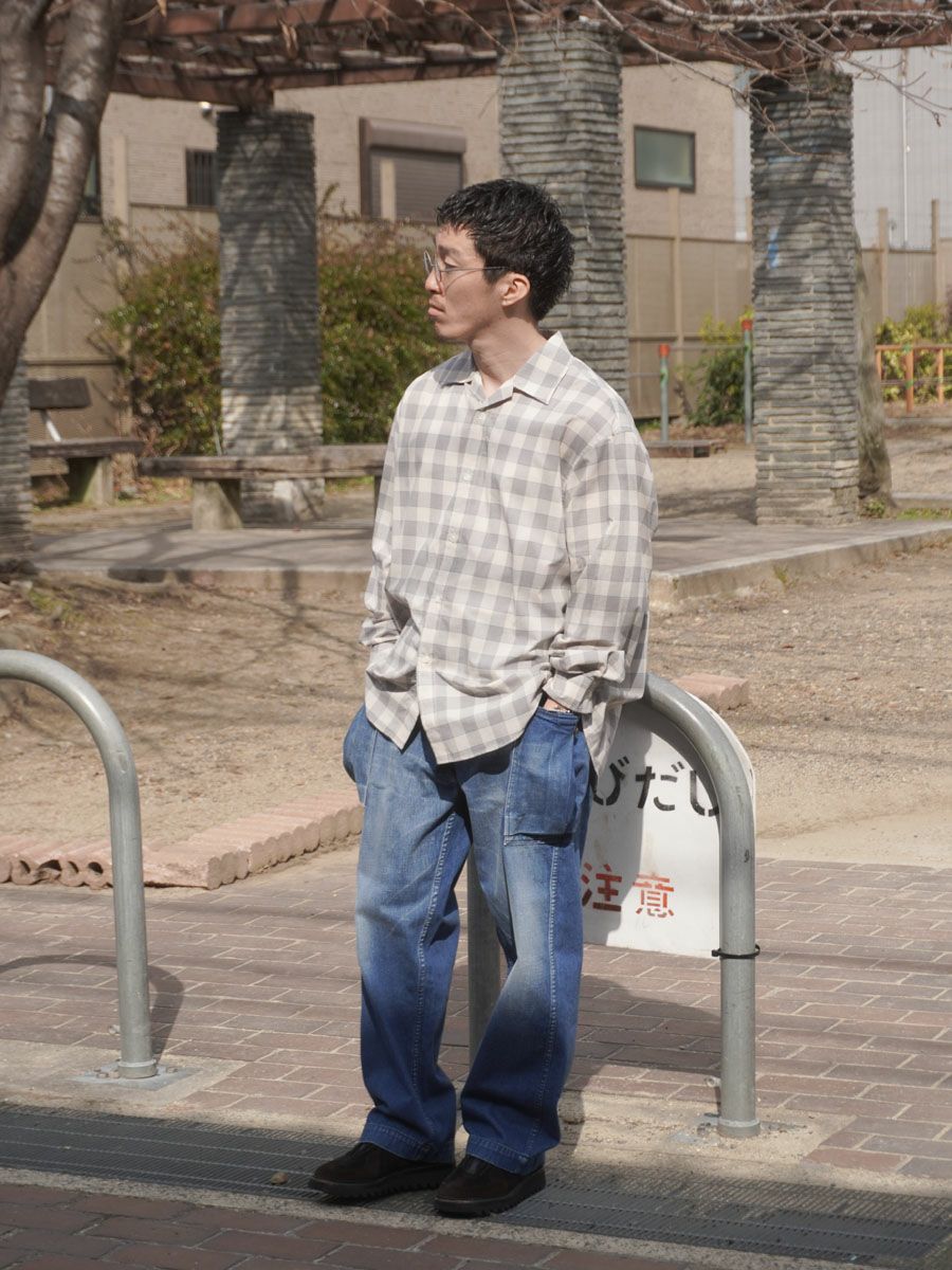 ORIGINAL CHECK SHIRTS[BLUE] | 1LDK (ワンエルディーケー) 公式サイト