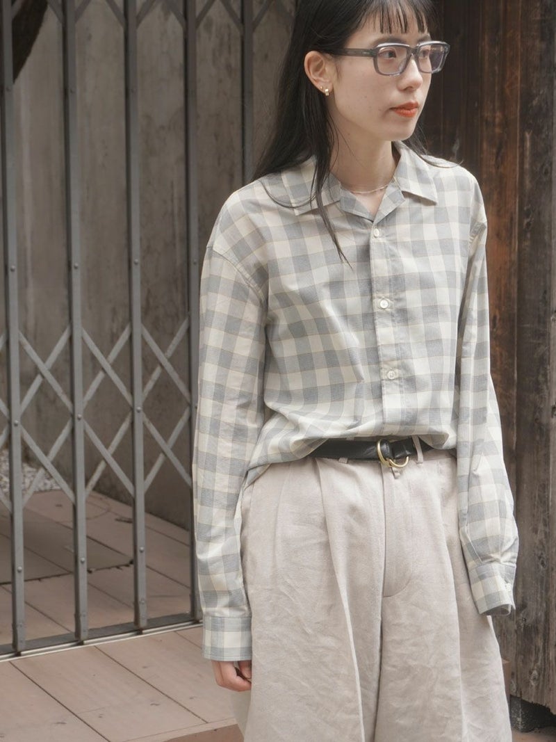 ORIGINAL CHECK SHIRTS[GREEN] | 1LDK (ワンエルディーケー) 公式サイト