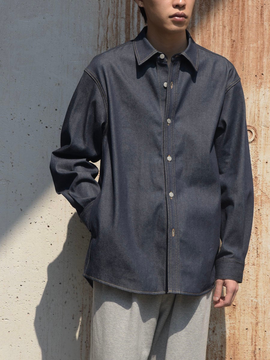 DENIM SHIRTS JACKET[RIGID] | 1LDK (ワンエルディーケー) 公式サイト