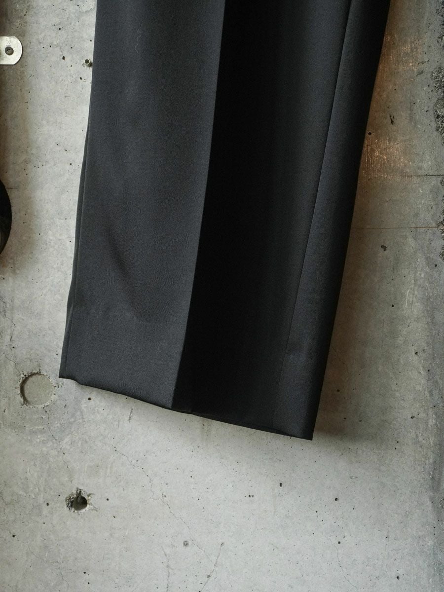 EASY LONG WIDE TROUSERS[BLACK] | 1LDK (ワンエルディーケー) 公式サイト