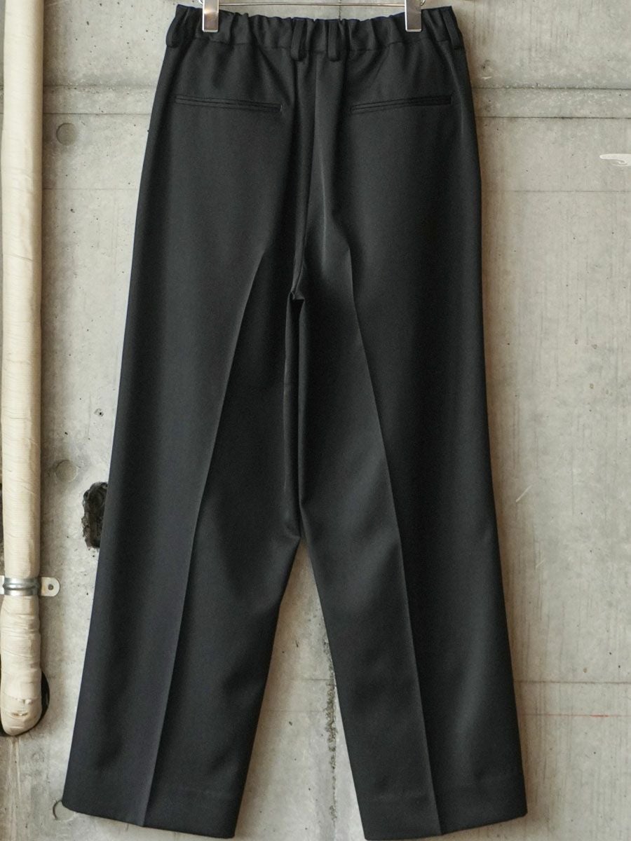 EASY LONG WIDE TROUSERS[BLACK] | 1LDK (ワンエルディーケー) 公式サイト