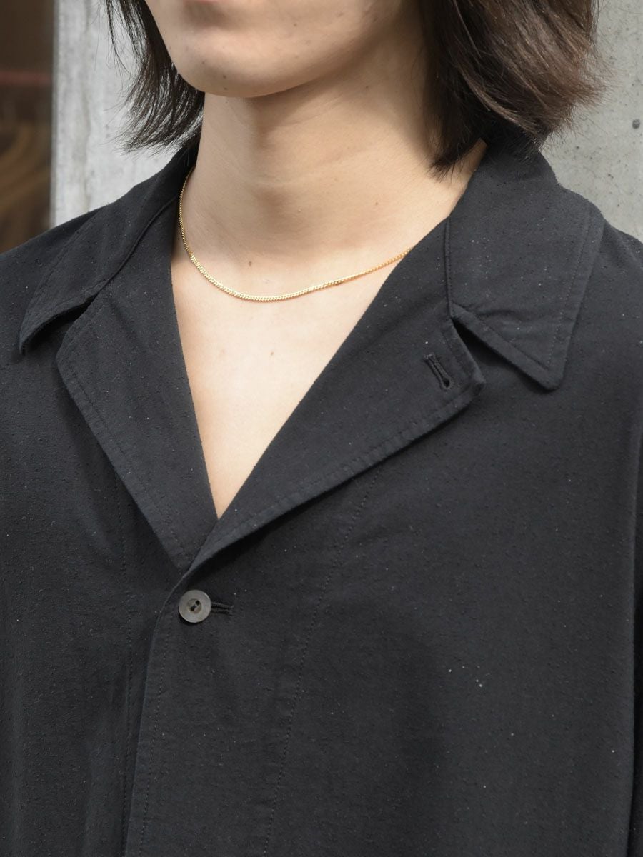 Silk cotton nep Workjacket[BLACK] | 1LDK (ワンエルディーケー) 公式