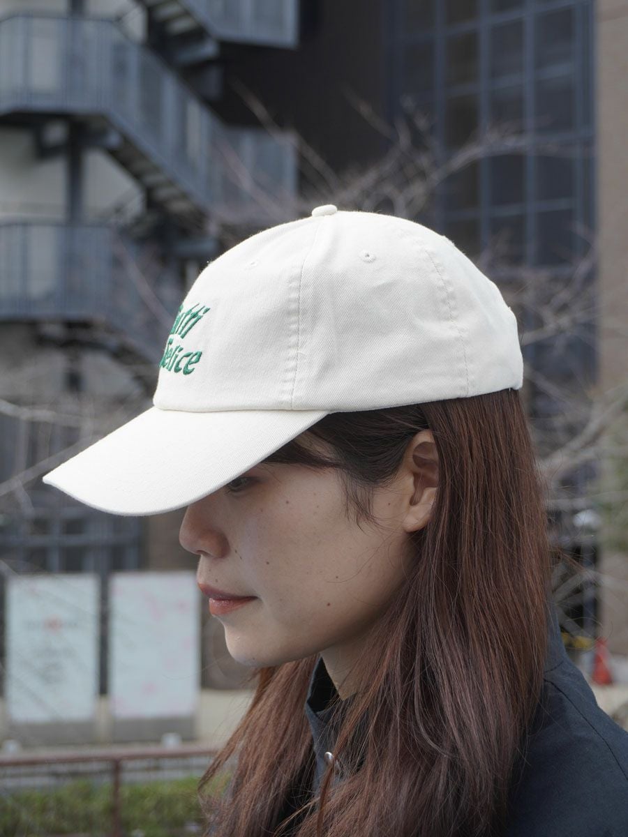 TUTTI FELICE EMBROIDERED CAP[ECRU] | 1LDK (ワンエルディーケー