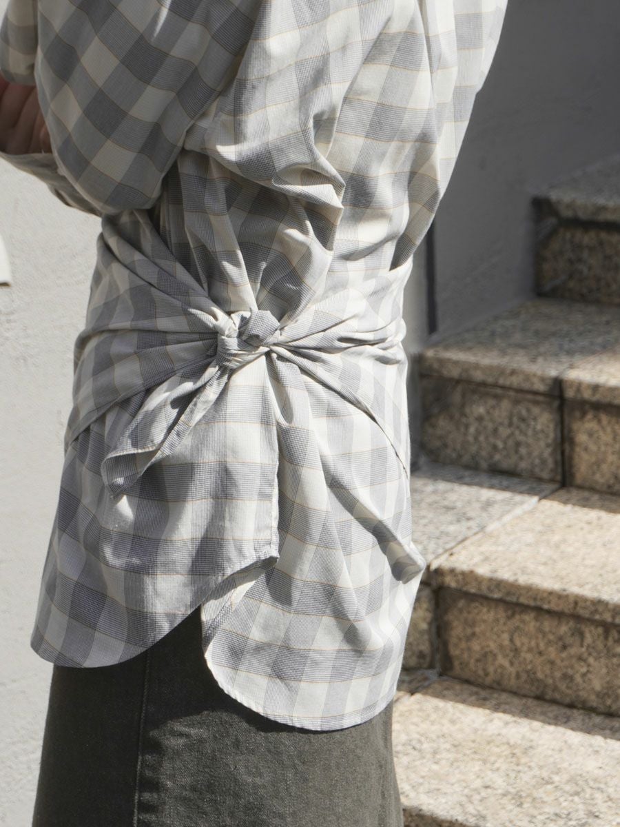ORIGINAL CHECK BIG BANDANA[GREEN] | 1LDK (ワンエルディーケー) 公式