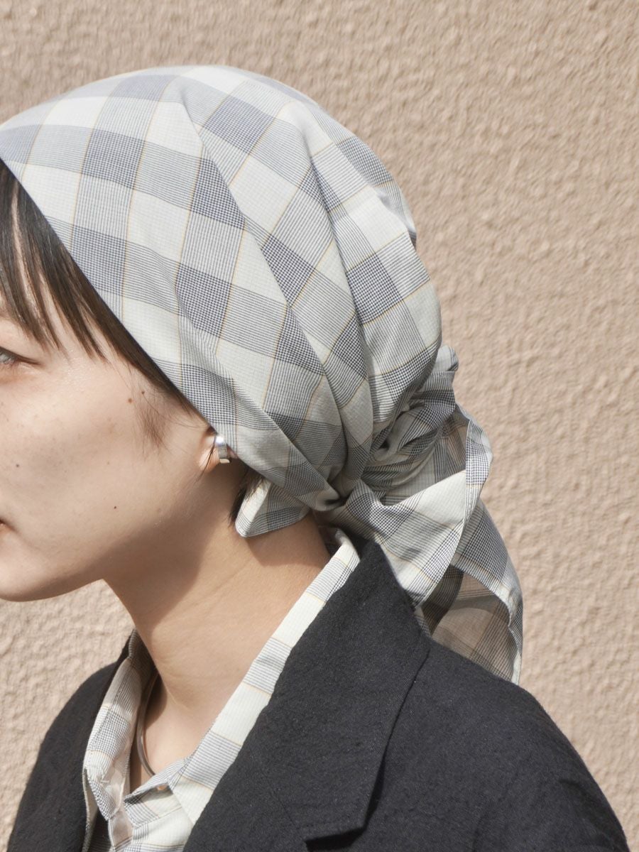 ORIGINAL CHECK BIG BANDANA[GREEN] | 1LDK (ワンエルディーケー) 公式