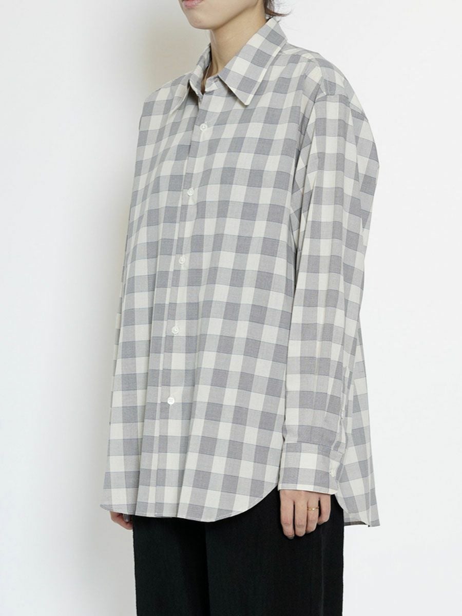 ORIGINAL CHECK SHIRT[BLUE] | 1LDK (ワンエルディーケー) 公式サイト
