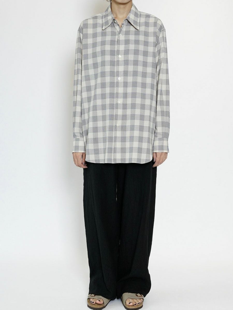 ORIGINAL CHECK SHIRT[BLUE] | 1LDK (ワンエルディーケー) 公式サイト
