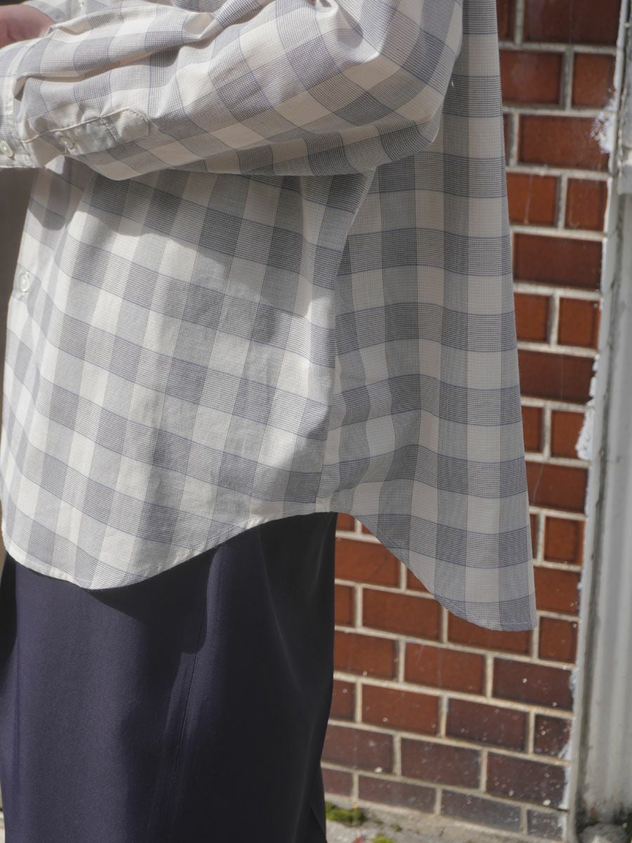 ORIGINAL CHECK SHIRT[BLUE] | 1LDK (ワンエルディーケー) 公式サイト