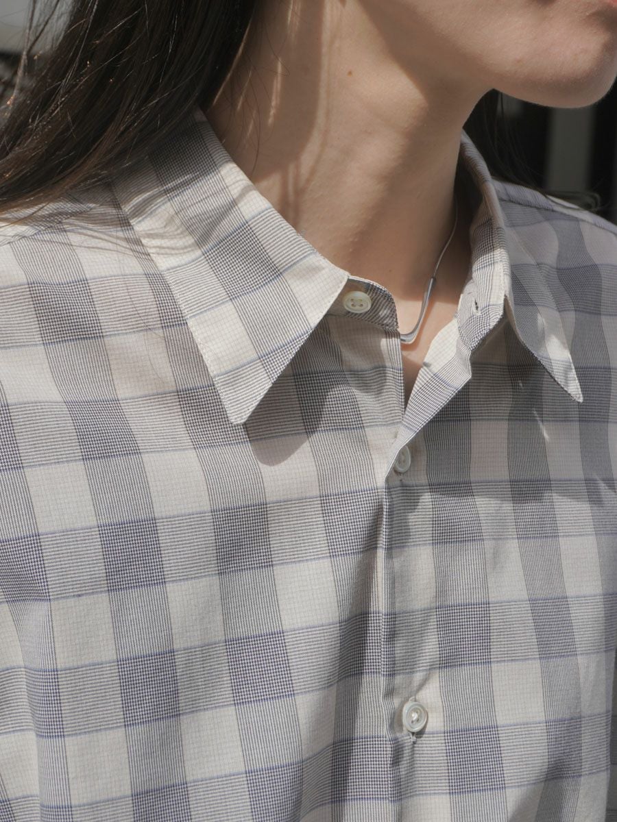 ORIGINAL CHECK SHIRT[BLUE] | 1LDK (ワンエルディーケー) 公式サイト