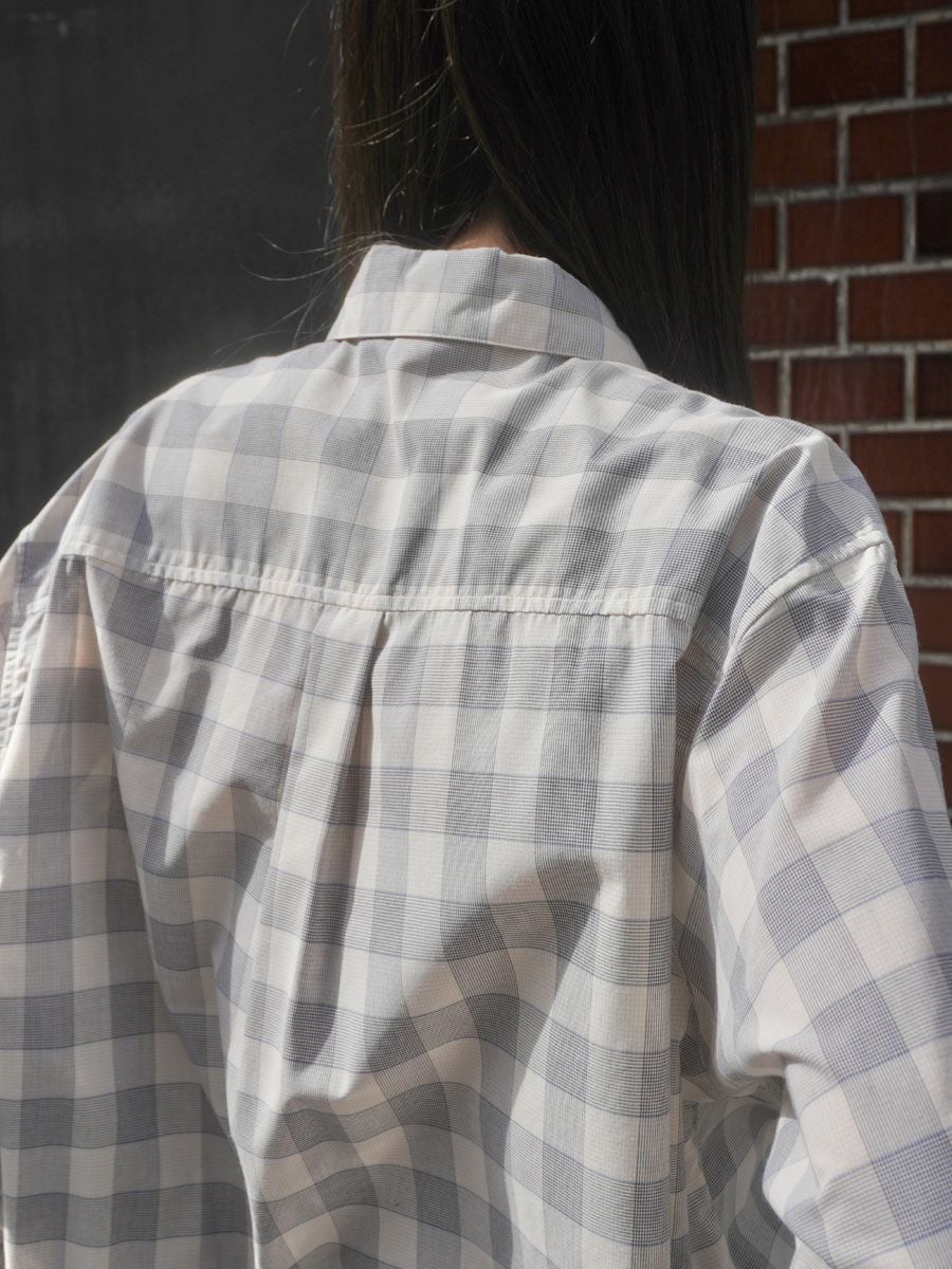 ORIGINAL CHECK SHIRT[BLUE] | 1LDK (ワンエルディーケー) 公式サイト