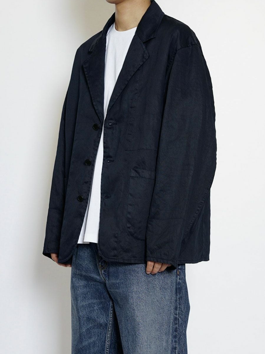 GARMENT DYED WORK JACKET[NAVY] | 1LDK (ワンエルディーケー) 公式サイト