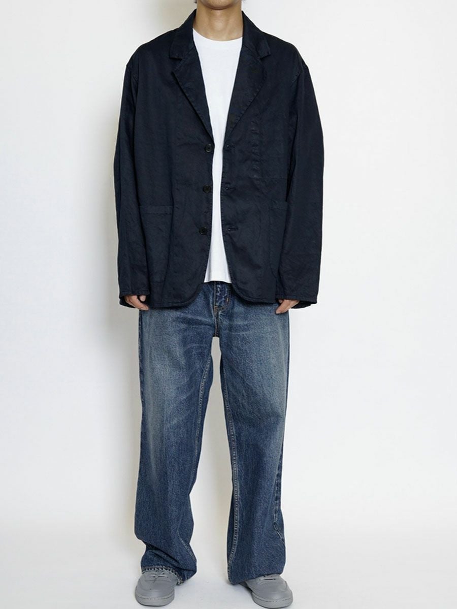 GARMENT DYED WORK JACKET[NAVY] | 1LDK (ワンエルディーケー) 公式サイト