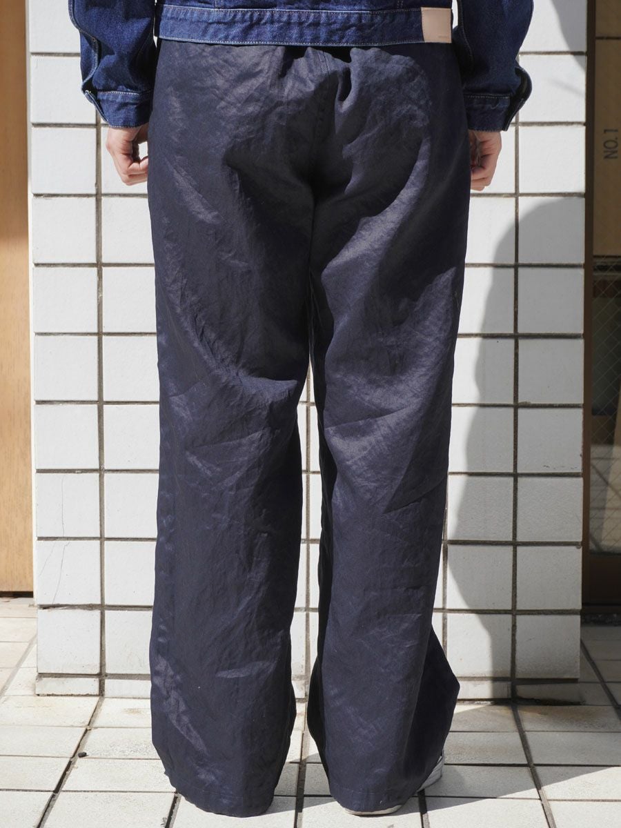 GARMENT DYE EASY OVER PANTS[NAVY] | 1LDK (ワンエルディーケー) 公式