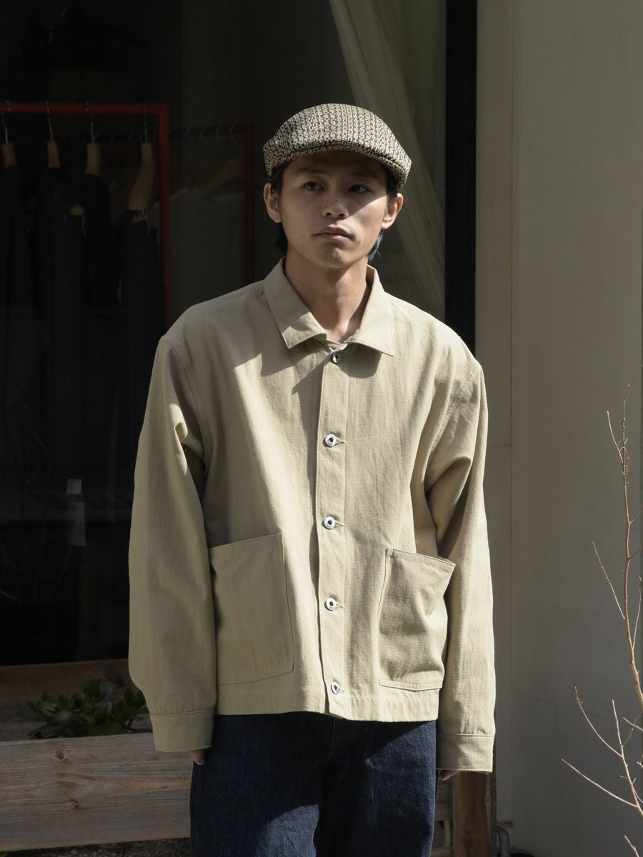 LOT.303 COVERALL JACKET[BEIGE] | 1LDK (ワンエルディーケー) 公式サイト