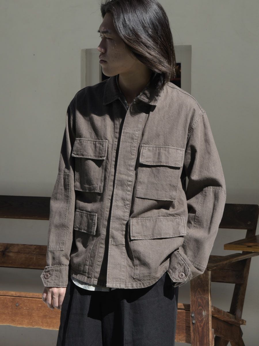 HEMP MIX BDU JKT[BROWN] | 1LDK (ワンエルディーケー) 公式サイト