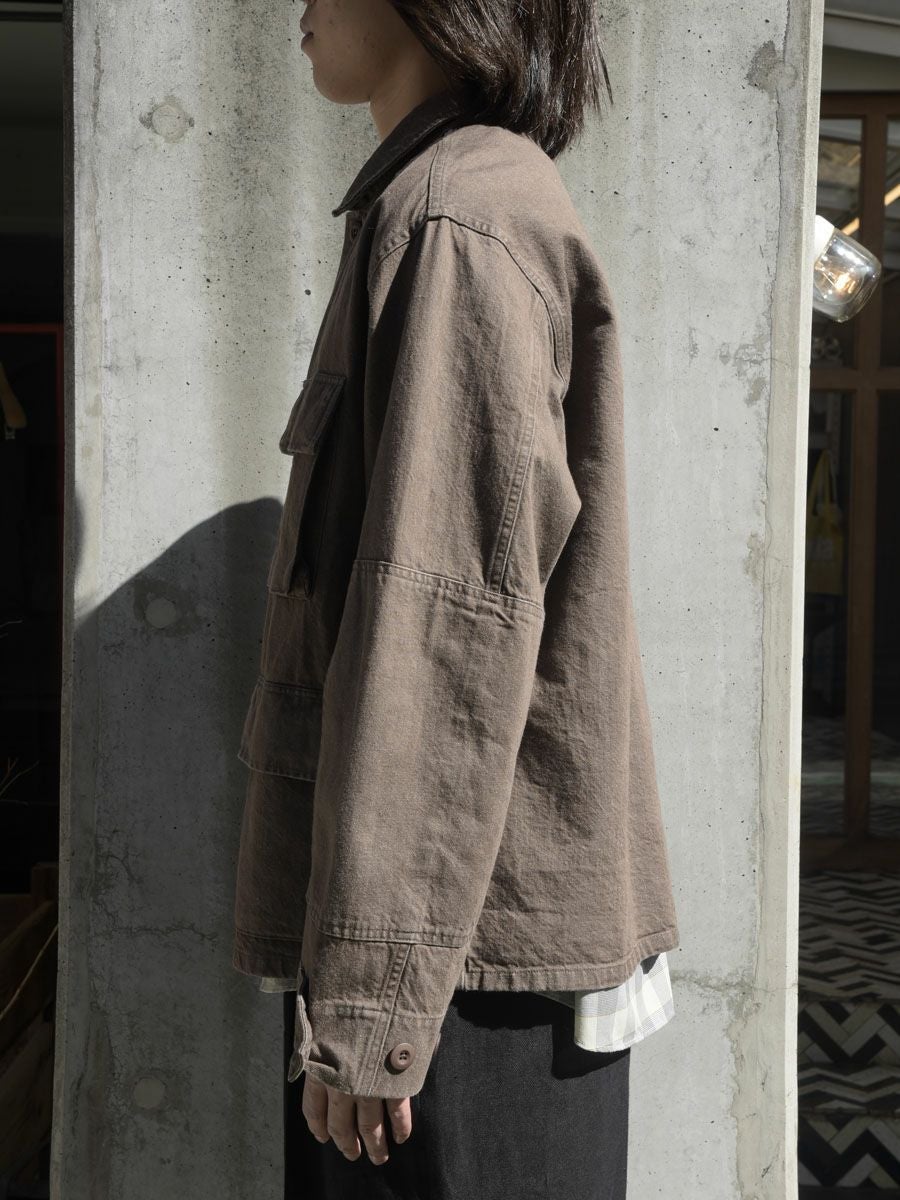 HEMP MIX BDU JKT[BROWN] | 1LDK (ワンエルディーケー) 公式サイト