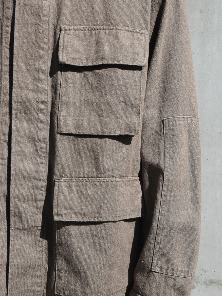 HEMP MIX BDU JKT[BROWN] | 1LDK (ワンエルディーケー) 公式サイト