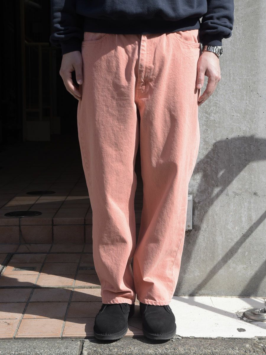 RELAX-FIT 6P COLOR JEANS[CORAL] | 1LDK (ワンエルディーケー) 公式サイト