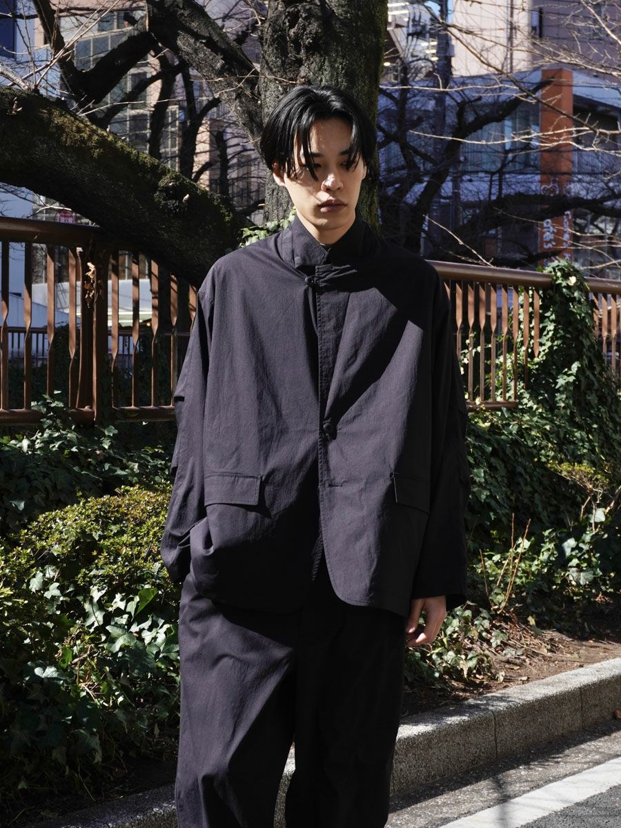 MENS】TECH LOOSE 2B JACKET[BLACK] | 1LDK (ワンエルディーケー) 公式