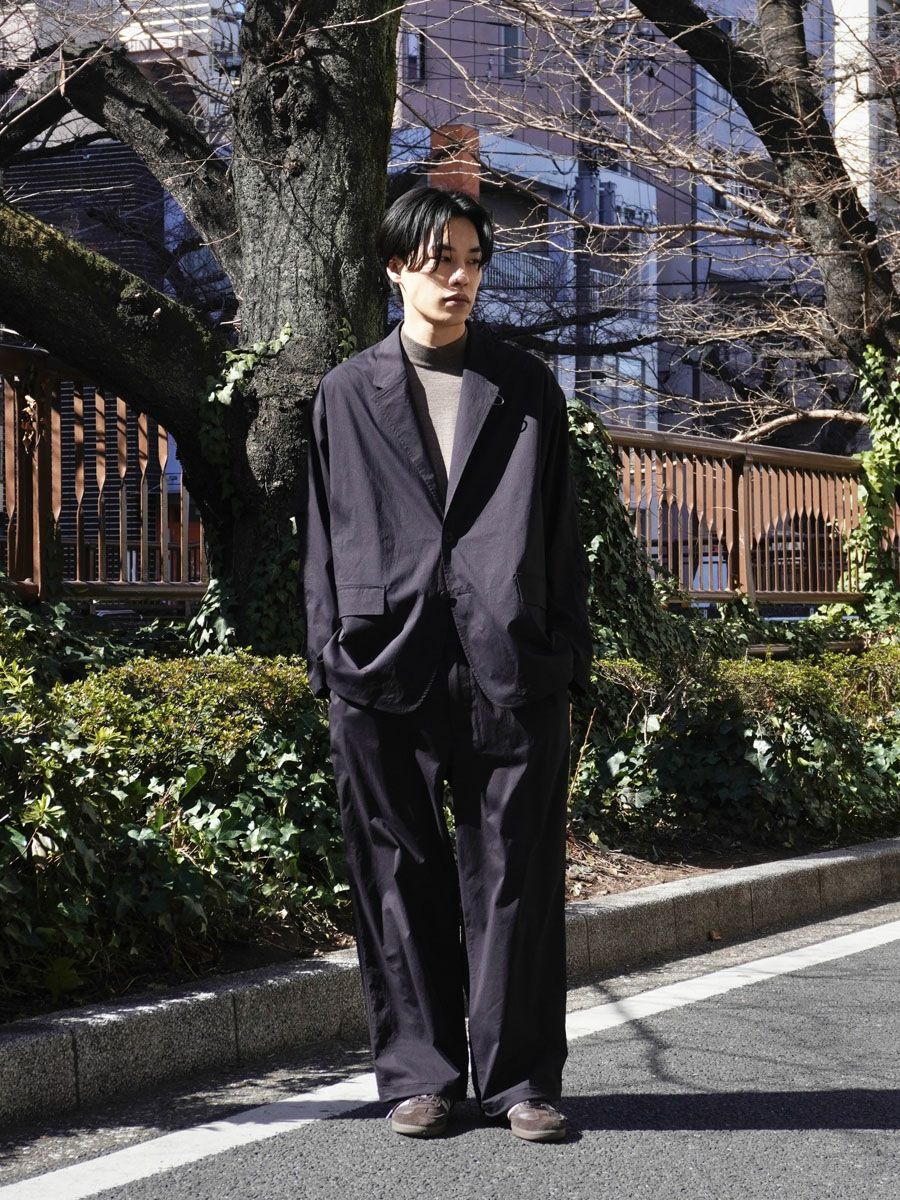 MENS】TECH LOOSE 2B JACKET[BLACK] | 1LDK (ワンエルディーケー) 公式