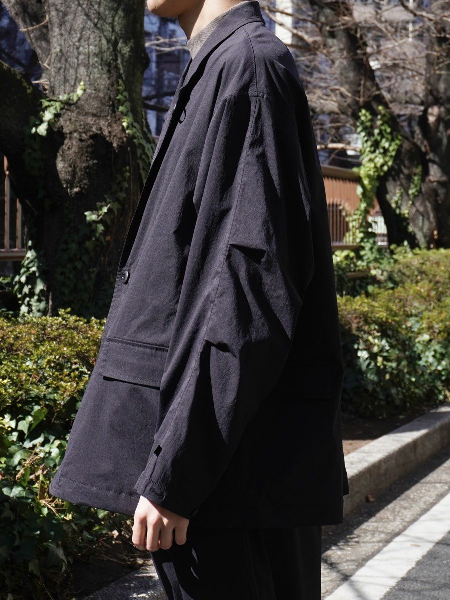 MENS】TECH LOOSE 2B JACKET[BLACK] | 1LDK (ワンエルディーケー) 公式