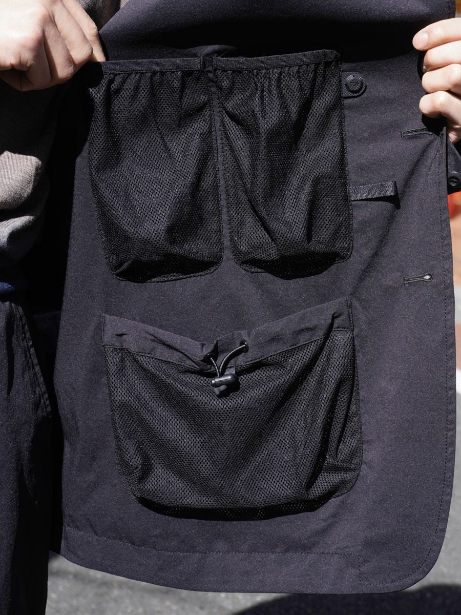 MENS】TECH LOOSE 2B JACKET[BLACK] | 1LDK (ワンエルディーケー) 公式