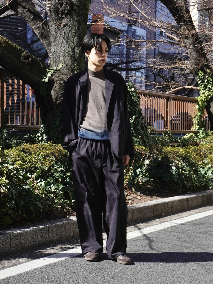 MENS】TECH EASY TROUSERS[BLACK] | 1LDK (ワンエルディーケー) 公式サイト