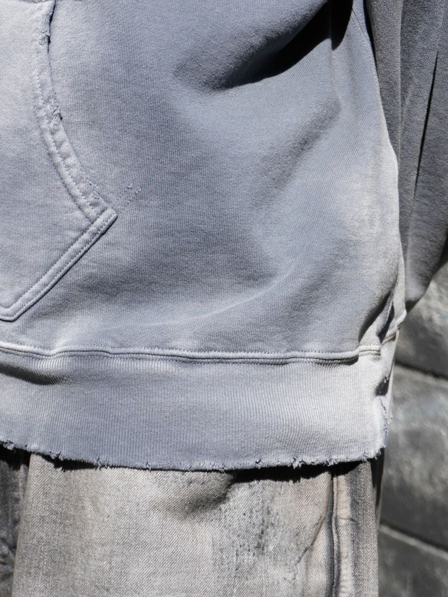 トップス ANCELLM LIGHT LOOP ZIP HOODIE gray 2 LIGHT LOOP ZIP HOODIE | ANCELLM