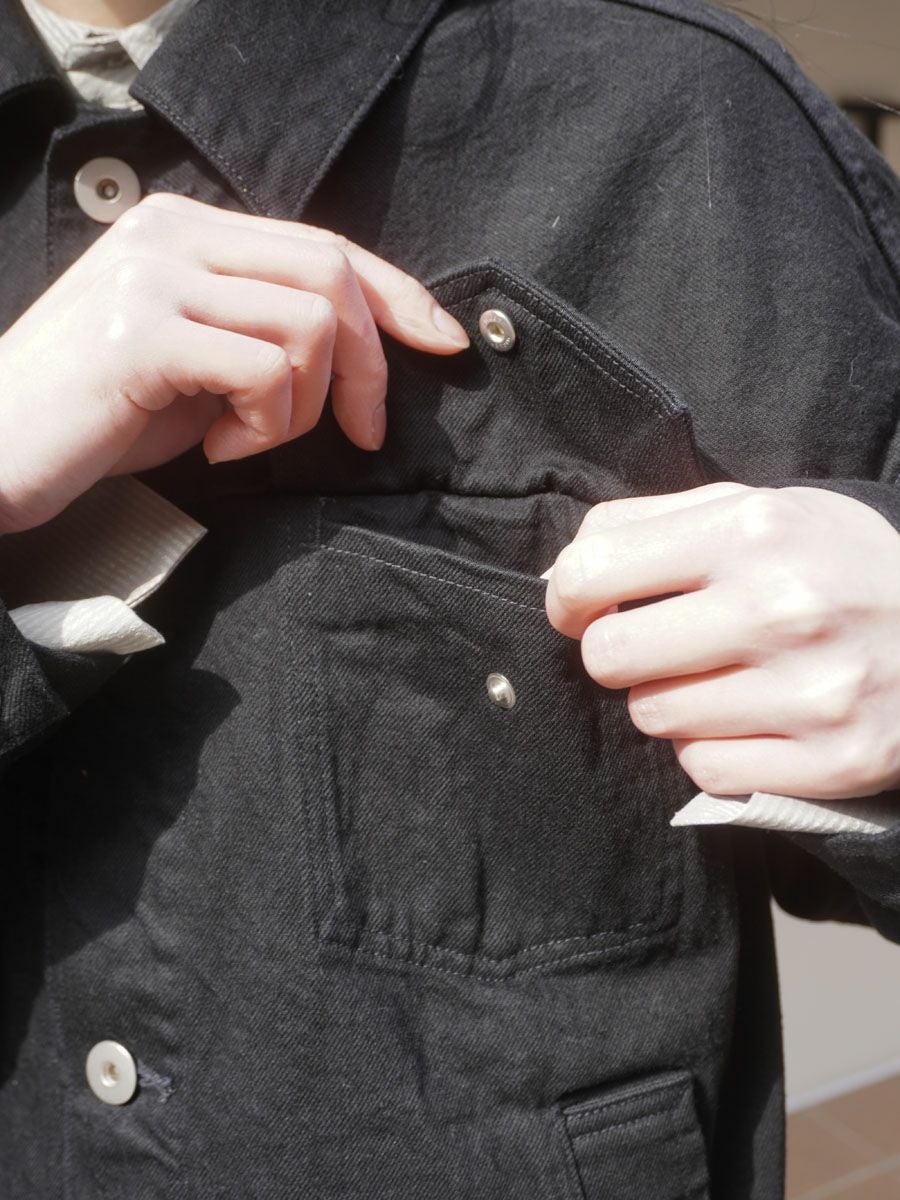 DENIM JACKET[BLACK] | 1LDK (ワンエルディーケー) 公式サイト