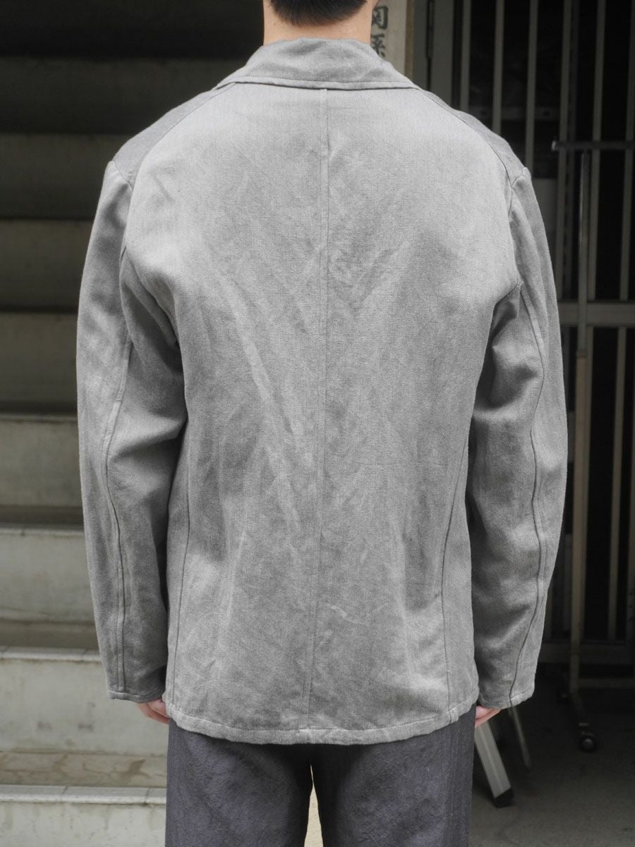 WASHED C/L CORKSCREW JKT[KHAKI GREY] | 1LDK (ワンエルディーケー