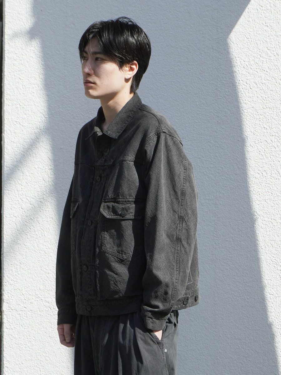 TYPE-2 TRUCKER JACKET[SUMIKURO] | 1LDK (ワンエルディーケー) 公式サイト