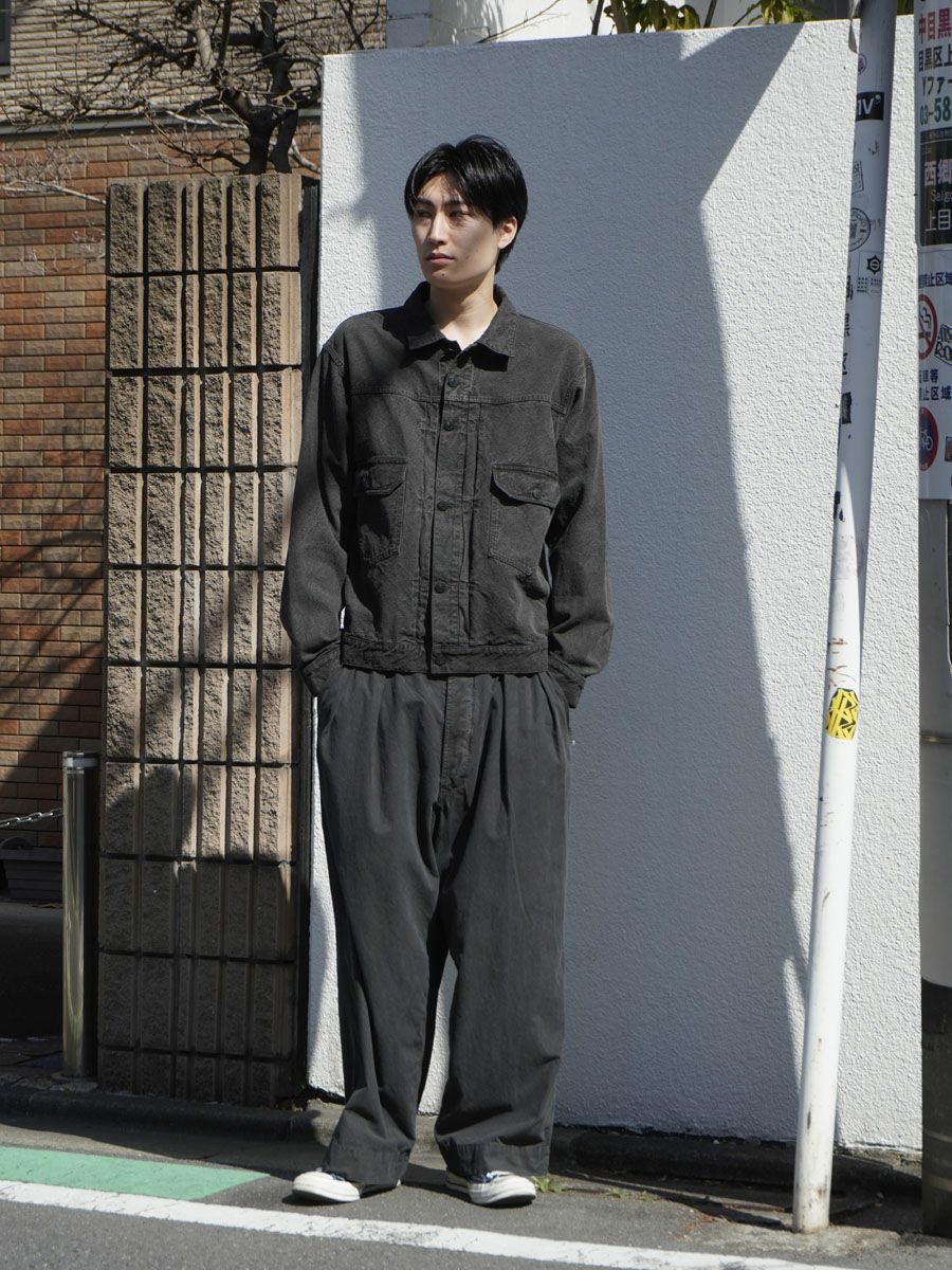 TYPE-2 TRUCKER JACKET[SUMIKURO] | 1LDK (ワンエルディーケー) 公式サイト