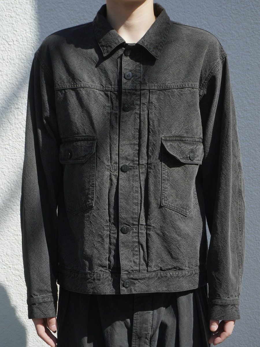 TYPE-2 TRUCKER JACKET[SUMIKURO] | 1LDK (ワンエルディーケー) 公式サイト