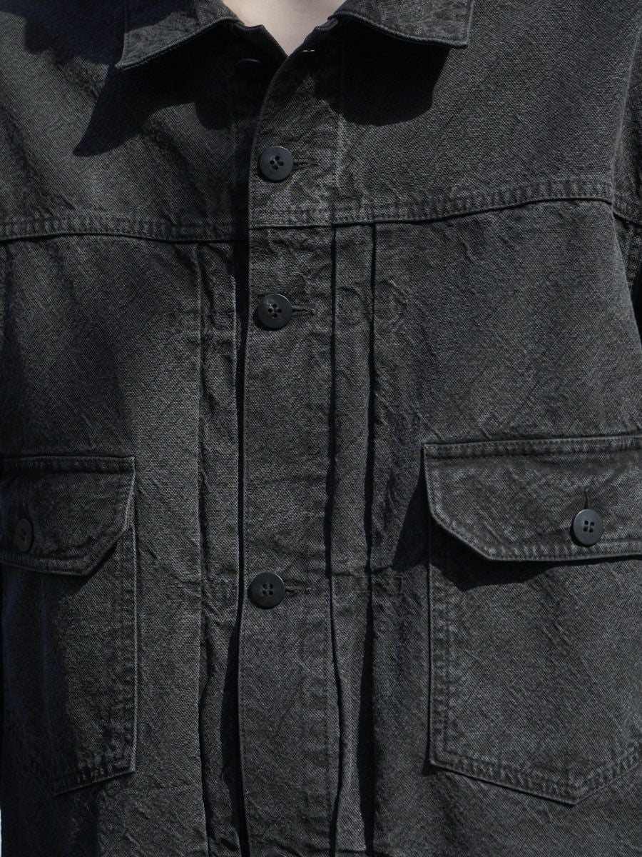 TYPE-2 TRUCKER JACKET[SUMIKURO] | 1LDK (ワンエルディーケー) 公式サイト