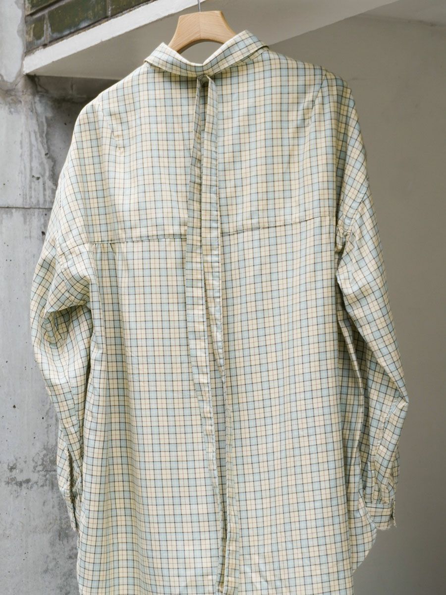 BOW-TIE CHECK SHIRT[CREAM] | 1LDK (ワンエルディーケー) 公式サイト