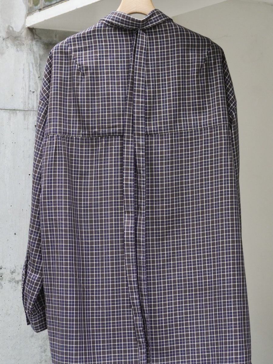 BOW-TIE CHECK SHIRT[NAVY] | 1LDK (ワンエルディーケー) 公式サイト