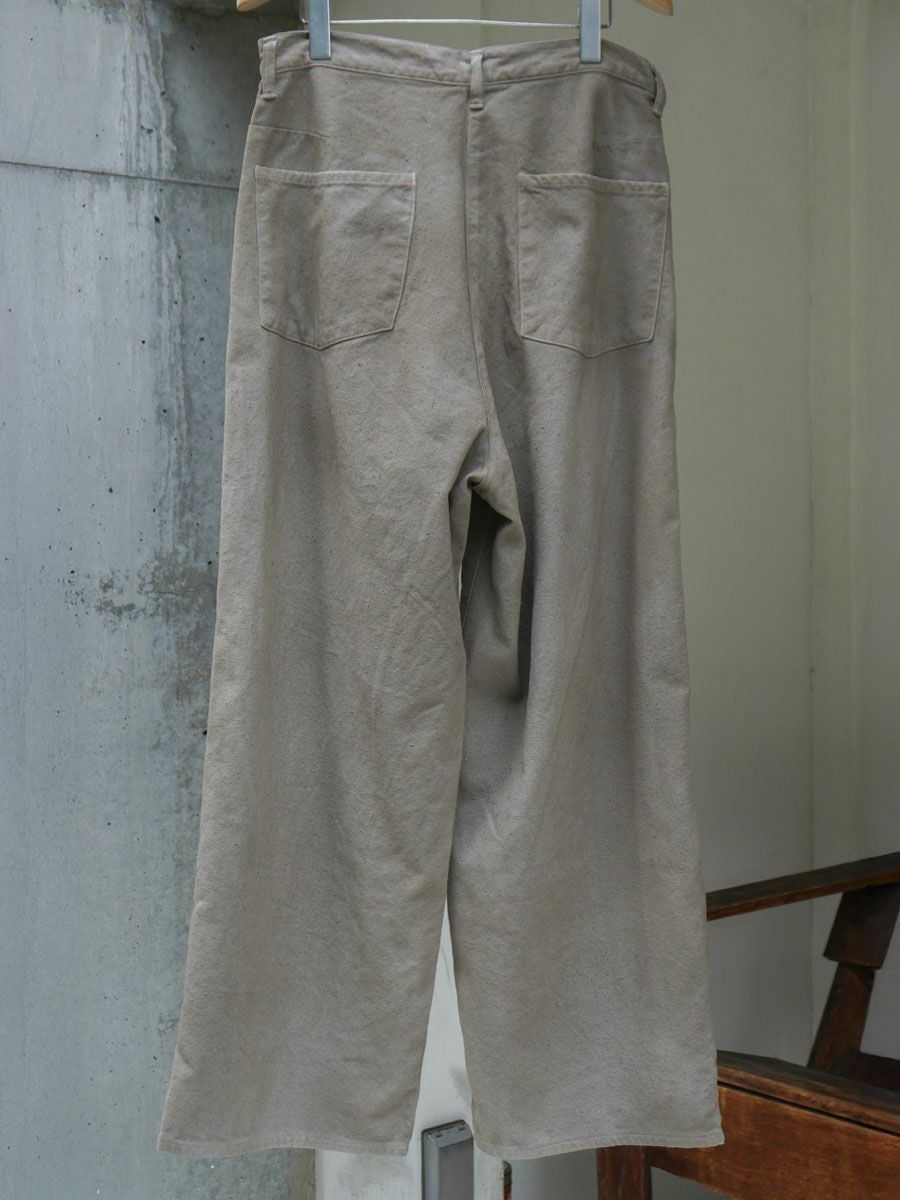 C/R DUCK DOUBLEKNEE PANTS[BEIGE] | 1LDK (ワンエルディーケー) 公式