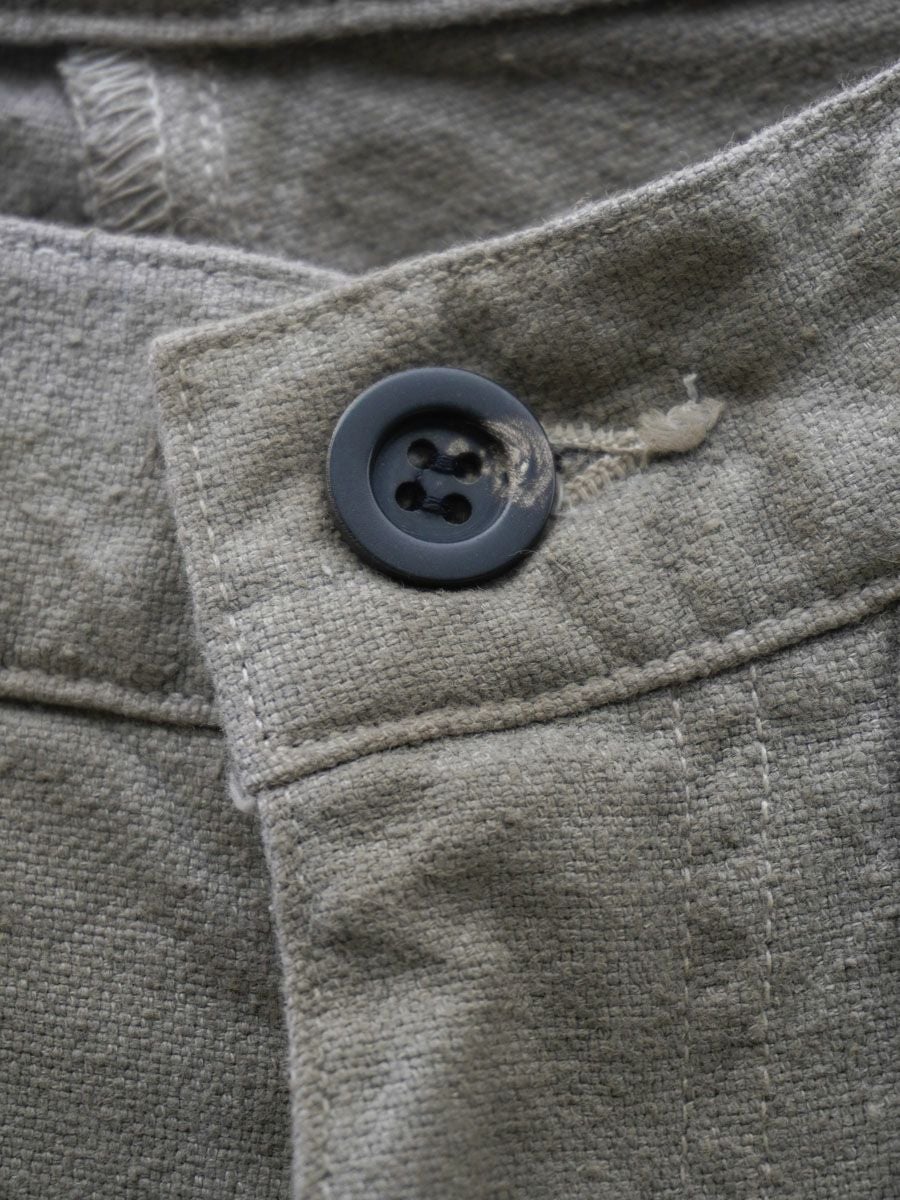 パンツ C/R DUCK DOUBLEKNEE PANTS(GREIGE) size1 C/R DUCK DOUBLEKNEE PANTS(GREIGE) – ANCELLM
